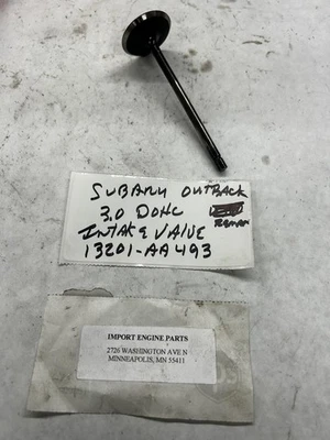 VÁLVULA DE ADMISIÓN *REMAN* SE ADAPTA A SUBARU OUTBACK DOHC 3000cc 2001-2004 13201-AA493 REMN Foto 1 de 3