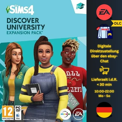 The Sims 4: Discover University [Code/Key PC EA-App] - Bild 1 von 4