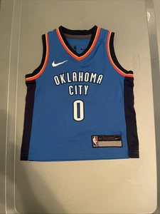 Oklahoma City Thunder Westbrook Nike Kids Size 4T Jersey - Picture 1 of 5