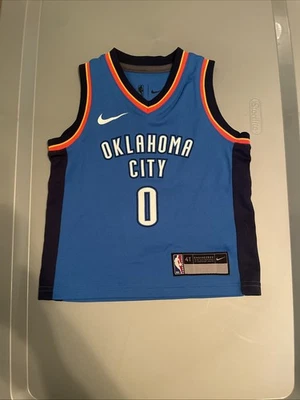 Oklahoma City Thunder Westbrook Nike Kids Size 4T Jersey - Image 1 of 4