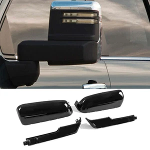 For Chevy Silverado GMC Sierra HD 2500 3500 Top&Side Mirror Cover Caps 2021-2023 - Picture 1 of 15