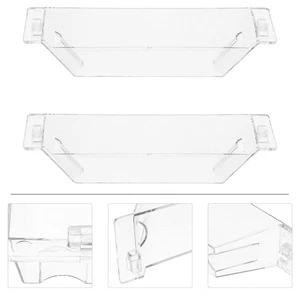 2 Count Grease Cup Hood Oil Collector Range Filter Accessories Plastic Catcher - Picture 1 of 12