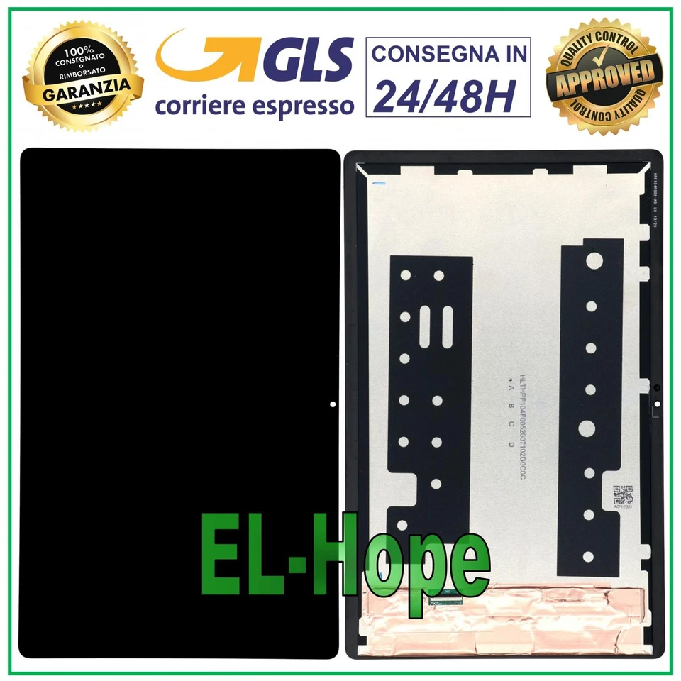 DISPLAY LCD PER SAMSUNG GALAXY TAB A7 10.4" SM T500 T505 TOUCH SCREEN VETRO - Immagine 1 di 1