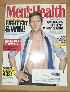 Men's Health magazine Aaron Schock June 2011 Americas Fittest Congressman - Picture 1 of 5