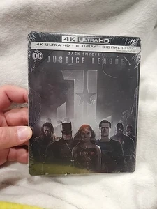 Zack Snyder's Justice League 4K Ultra HD & Blu-ray Steelbook BRAND NEW SEALED - Picture 1 of 8