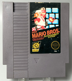 SUPER MARIO BROS. sur Nintendo NES version FRA ASD