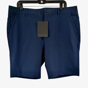 Public Rec Workday Shorts Mens Size 38 Navy Blue Chino Golf Stretch New NWT - Picture 1 of 6