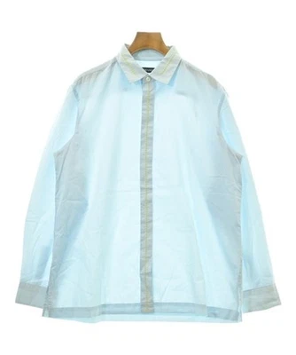 Мужские повседневные рубашки ISSEY MIYAKE светло-голубые 3 (прибл. L) 2200620224031 - Изображение 1 из 4