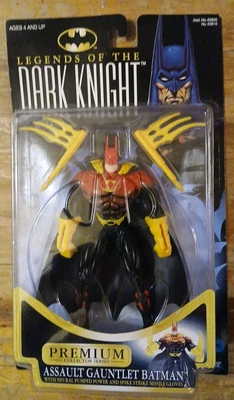 Figura Batman Kenner Legends of the Dark Knight Premium Assault Gauntlet 1996 Foto 1 de 4