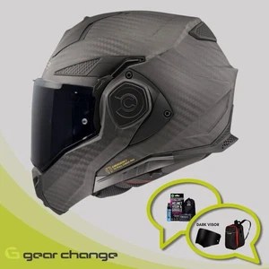 Casco moto LS2 FF901 ADVANT X SOLID MATT CARBON - Foto 1 di 3