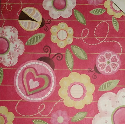 CIRCO WALL CANVAS CHOOSE LADYBUGS, FAIRIES, CROWNS or HAPPY FLOWERS OOPSY DAISY  - Image 1 of 4