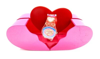 НОВЫЕ часы Swatch TIME FOR LOVE GK293 с чехлом и бумагами 1999 новые из старых запасов специальное издание - Изображение 1 из 4