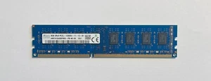 8 GB DDR3 UDIMM RAM - SK HYNIX HMT41GU6BFR8A-PB - DESKTOP RAM - PC3L-12800U - Bild 1 von 1