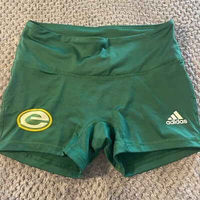 Pantalones Cortos Adidas Climalite Green Bay Packers Para Mujer Medianos Fútbol Deportes Bicicleta Foto 1 de 4