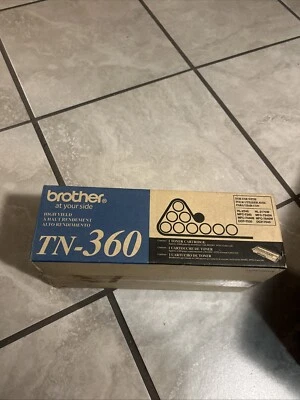 Genuine Brother TN360 Black Toner Cartridge -2600 Page for DCP-7030, DCP-7040 - Image 1 of 4