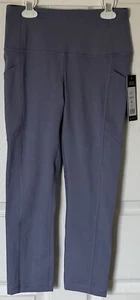 Yogalicious High Waist Capri Yoga Pants Sugar Plum Medium RN 144527 NWT - Picture 1 of 3
