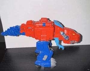 Transformers Rescue Bots Optimus Prime T-Rex Dinobot 5" Figure Playskool - Picture 1 of 7