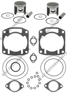 Arctic Cat ZL 550 SPI Pistons Top End Gasket Kit Std Bore 73.40mm 2000-2003 - Picture 1 of 12