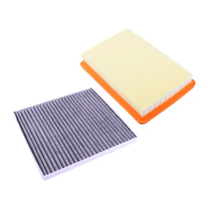 Carbon Cabin + Air Filter Combo Set Fit For Kia Spectra Spectra5 2005-2009 - Picture 1 of 7