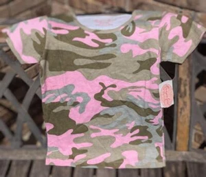 Camisa juvenil rosa camuflaje niña, manga corta - Imagen 1 de 1