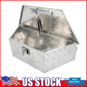 39"X16.5"X12" Aluminum Trailer Tongue Tool Box Pickup Truck Bed Storage Tool box - Picture 1 of 8