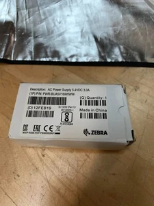Adaptateur secteur Zebra 5,4 V PWR-BUA5V16W0WW TC70 TC77 TC72 - Photo 1/1