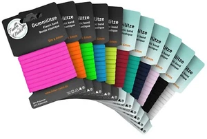 6 mm Gummilitze : elastisches Gummiband, 5 Meter lang, versch. Farben, bügelbar - Bild 1 von 12
