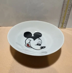 Tazón de Mickey Mouse de los parques Disney 6"" x 2,5"" pintado a mano por Linda Richey. - Imagen 1 de 4