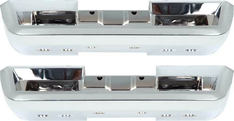 Plymouth Barracuda 1964-66, bases de reposabrazos traseras Valiant de 10 pulgadas - cromadas Foto 1 de 1