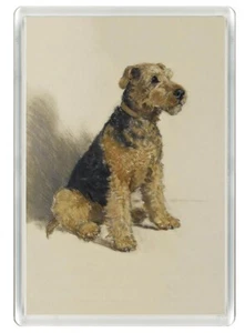 WELSH TERRIER BEAUTIFUL DOG ART PRINT NOVELTY FRIDGE MAGNET GREAT GIFT - Picture 1 of 1