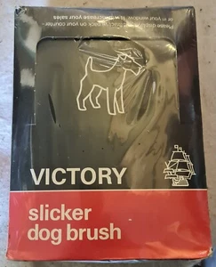 Vintage Victory Slicker Hundebürste Box Hundepflege - Bild 1 von 3