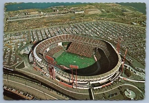 Extinct Baseball Field Candlestick Park 1973 Aerial View SF CA postcard-DX - Picture 1 of 2