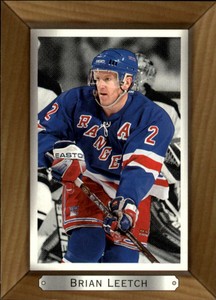 2003-04 Beehive Rangers Hockey Card #129 Brian Leetch