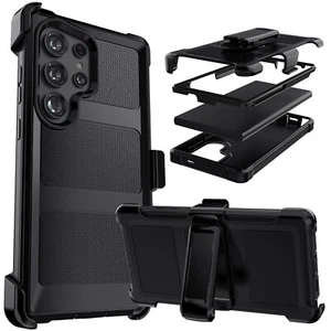 Funda rígida/funda con clip para cinturón para Samsung Galaxy S23/S23+/S23 Ultra/S23 FE - Imagen 1 de 36