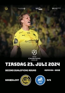 BODO GLIMT Norway v RFS Riga Latvia 23 July 2024 CHL FAN edition - Picture 1 of 1