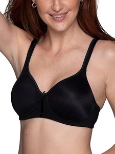 VANITY FAIR 2-Way Convertible Straps, Body Caress Full Coverage BLACK 38C - Picture 1 of 7