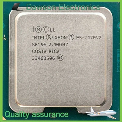 E5-2470 Intel Xeon V2 25MB 2.4GHz 8GT/s SR19S LGA1356 CPU Processor - Image 1 of 2