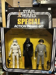 STAR WARS VINTAGE GENTLE GIANT JUMBO 12" 3 PACK VILLAIN SET VADER STORMTROOPER - Bild 1 von 4