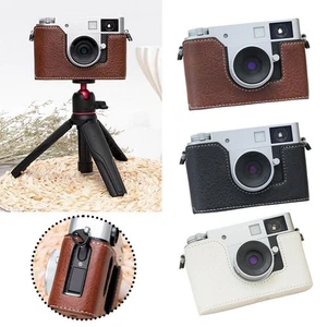 Leather Camera Case Half Base Body Case Cover for Fuji X-half Protective Shell* - Picture 1 of 33
