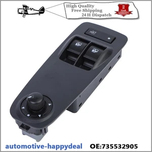 Door Mirror Window Switch 735532905 For Fiat Ducato Peugeot Boxer Citroen Relay - Picture 1 of 5