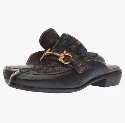 Spring Step L’Artiste Witty Mules Talla 40 Se Ajusta Talla 9 Cuero Suave Tacón Bajo Foto 1 de 4