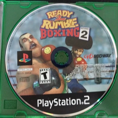 Ready 2 Rumble Boxing Round 2 PlayStation 2 PS2 2000 Game Disc; *Disc Only* - Image 1 of 2