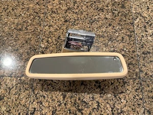 1997-99 Mercedes-Benz W140 S-Class Rear View Inside Internal Mirror TAN / BEIGE - Bild 1 von 24