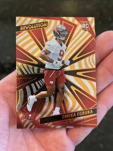 Emeka Egbuka 2025 Panini Revolution Football Rookie RC #211 Tampa Bay Buccaneers - Picture 1 of 2