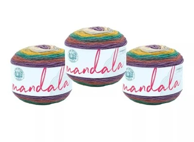 (3 Pack) Lion Brand Yarn 525-215 Mandala Yarn, Warlock - Image 1 of 2
