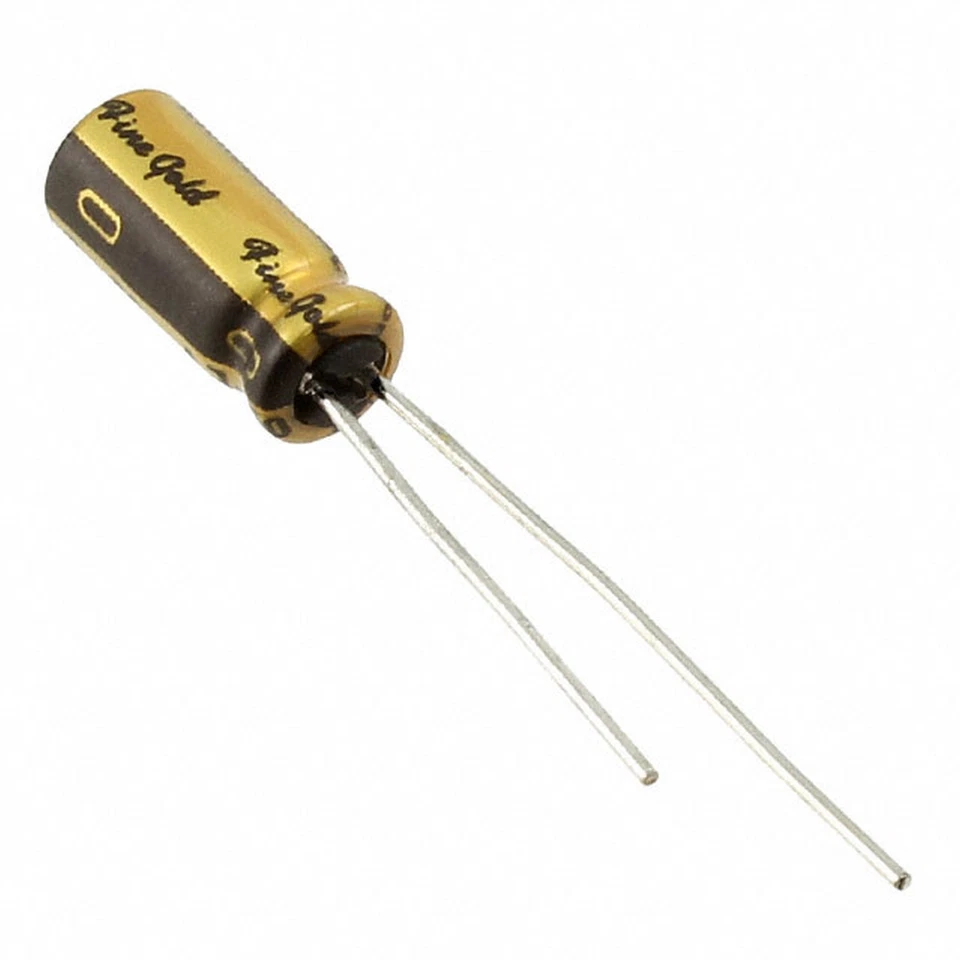 Nichicon Muse FG   Fine Gold  UFG1H100MDM 10uF 50V 85°C 5x11mm RM2  [10 pcs] #BP - Bild 1 von 1