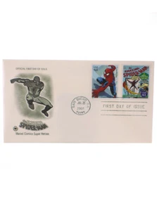 Amazing Spider-Man USPS First Day Of Issue Stamp Marvel Comics Super Heroes 2007 - Picture 1 of 2