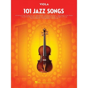 Hal Leonard 101 Jazz Songs for Viola Instrumental Folio Series Softcover - Picture 1 of 1