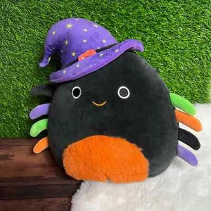 Squishmallow Gildie die Spinne Zauberer Hexe 8 Zoll Halloween Plüsch Quetsch - Bild 1 von 6