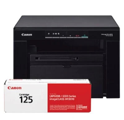 BRAND NEW Canon imageCLASS MF3010VP Wired Monochrome Laser Printer, Copy, Scan - Image 1 of 4